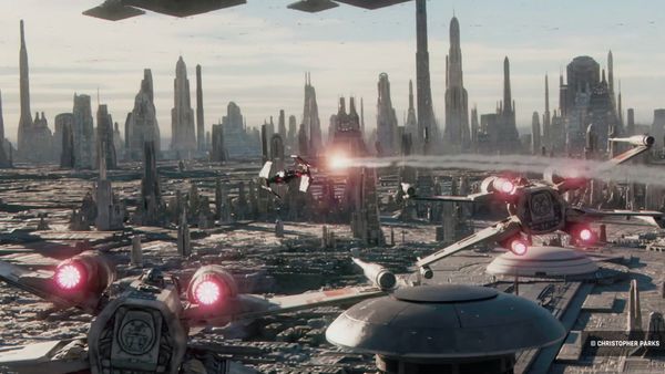 Creating an Aerial Battle Worthy of the Star Wars Universe