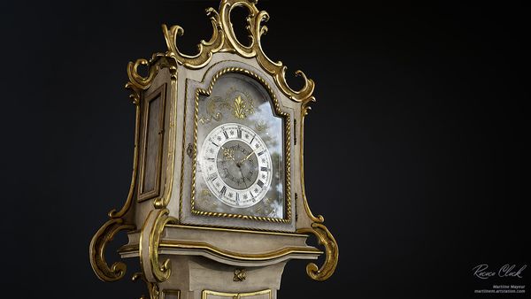 Reconstructing a Museum Timepiece in 3D: Rococo Clock